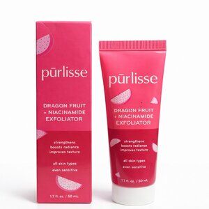 Purlisse Dragon Fruit + Niacinamide Exfoliator 1.7 oz Full Size Skincare NIB